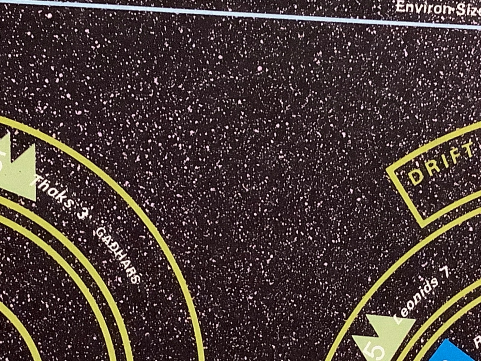 Freedom in the GALAXY PINK MAP Edition Unpunched SPI 1979