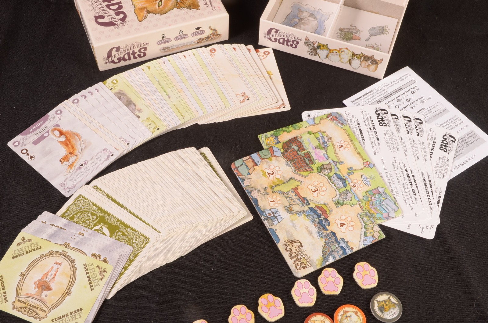 Card Games Schrodinger’s Cats Cantankerous Cats Strategy Ages 14+ 2-6