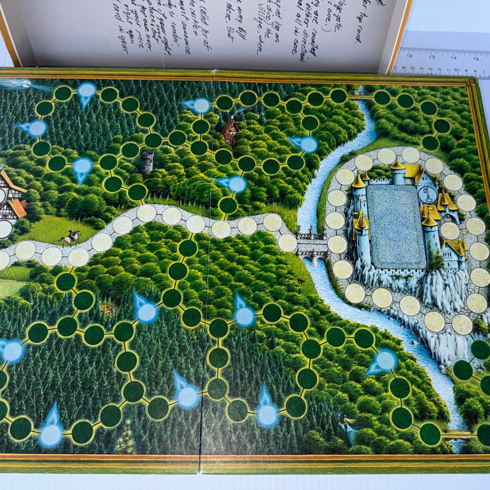 Enchanted Forest Ravensburger Vintage 1982 Board Game missing 1 card -1 piece