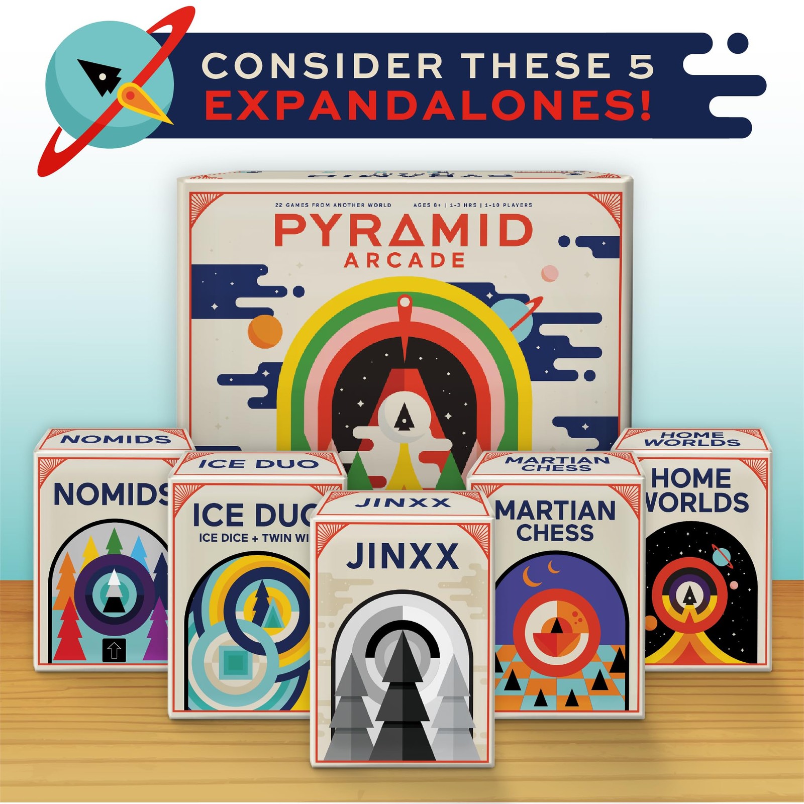 Looney Labs Pyramid Arcade Board Game – Ultimate Game Library