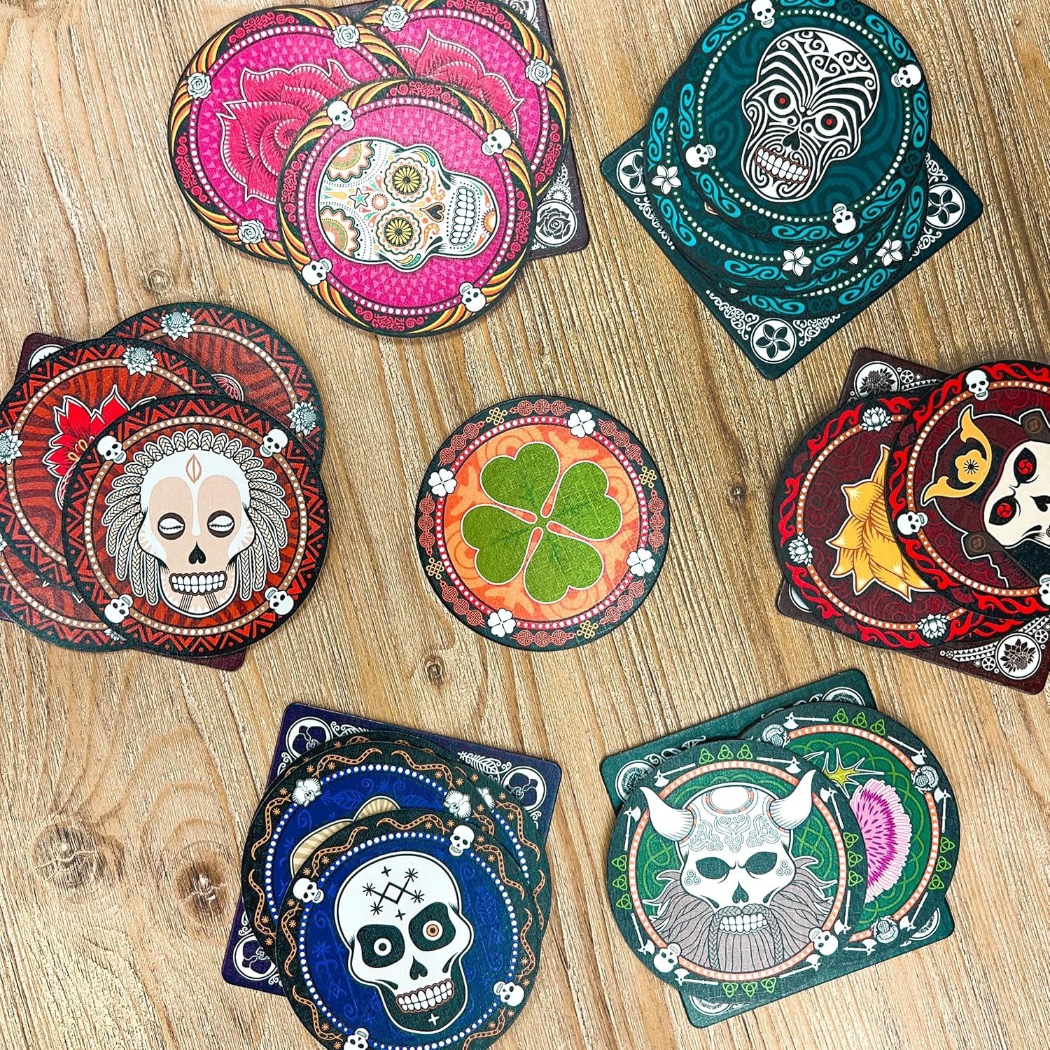 Skull Ultimate Bluffing Card Game PINK BOX Asmodee SCSK02EN 2025 edition