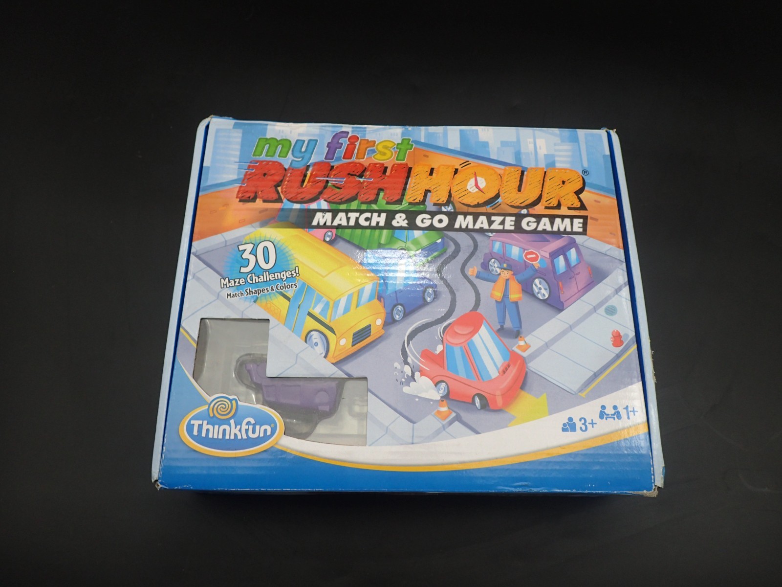 ThinkFun My First Rush Hour Match & Go Maze Game Cars Maze Challenges Ages 3+