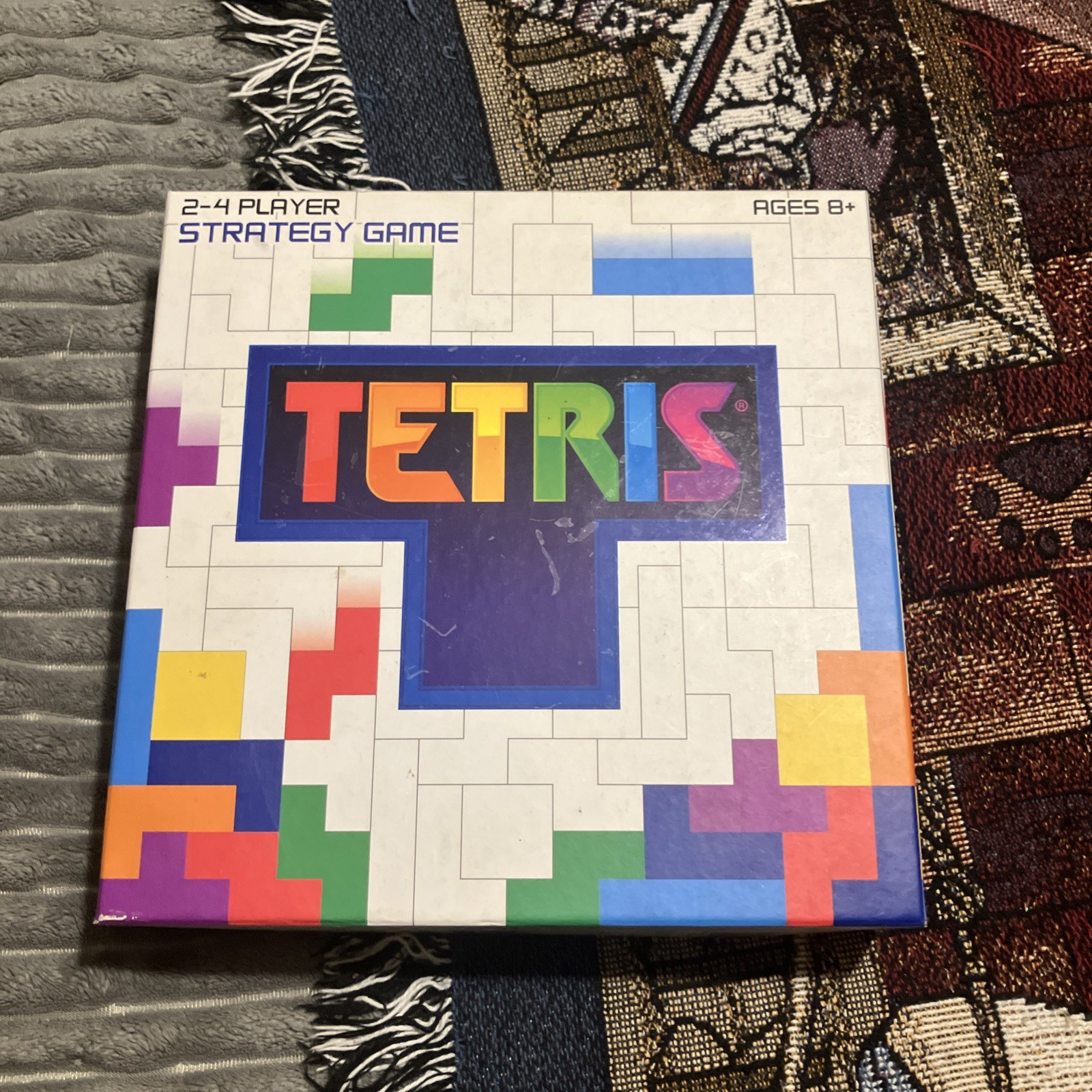 Strategy Game – Tetris Board Game – Buffalo Games & Puzzles – Complete-