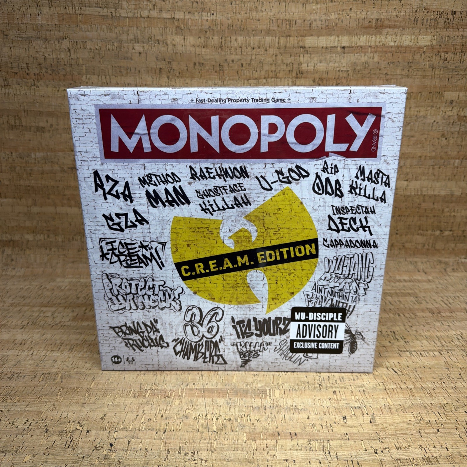 Monopoly: Wu-Tang Clan – C.R.E.A.M. Edition Brand New Sealed