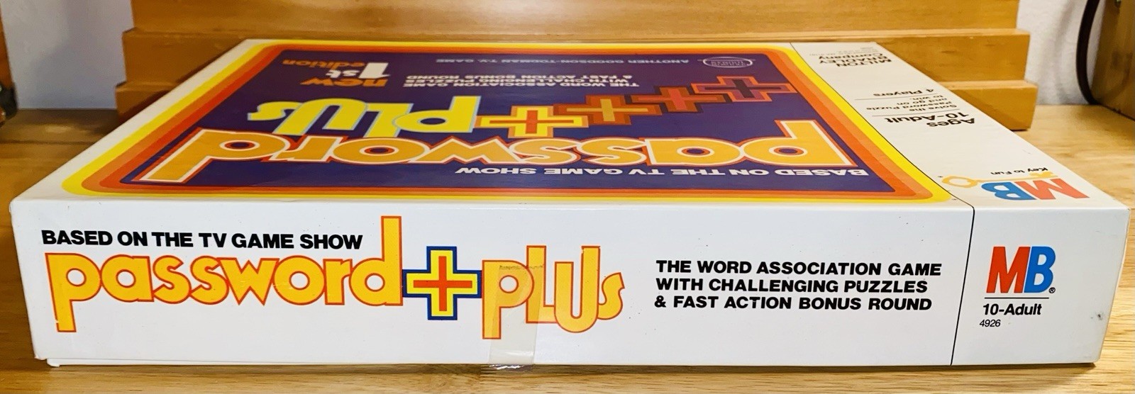 Vintage Password Plus 1st Edition TV Game Milton Bradley 1978 Complete