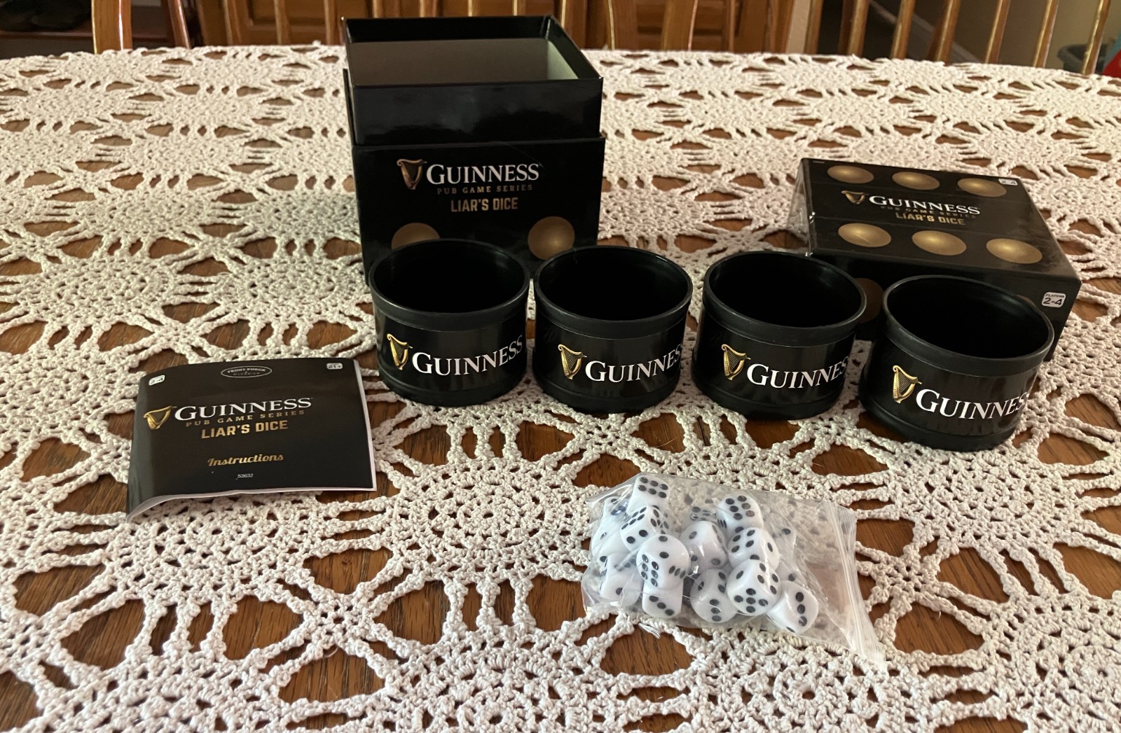2019 University Games Guinness Pub Game Series Liar’s Dice