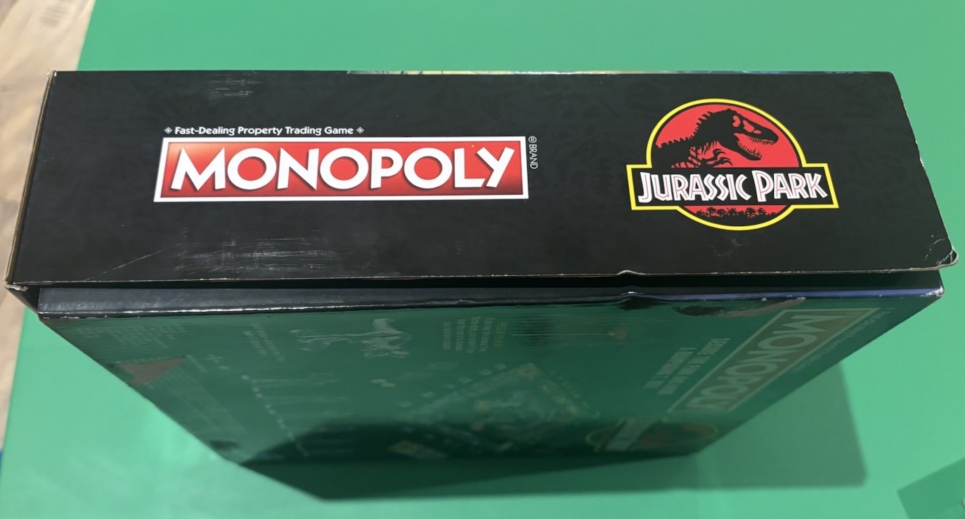 Monopoly Jurassic Park Edition Board Game (2021) – 100% Complete – Working Audio