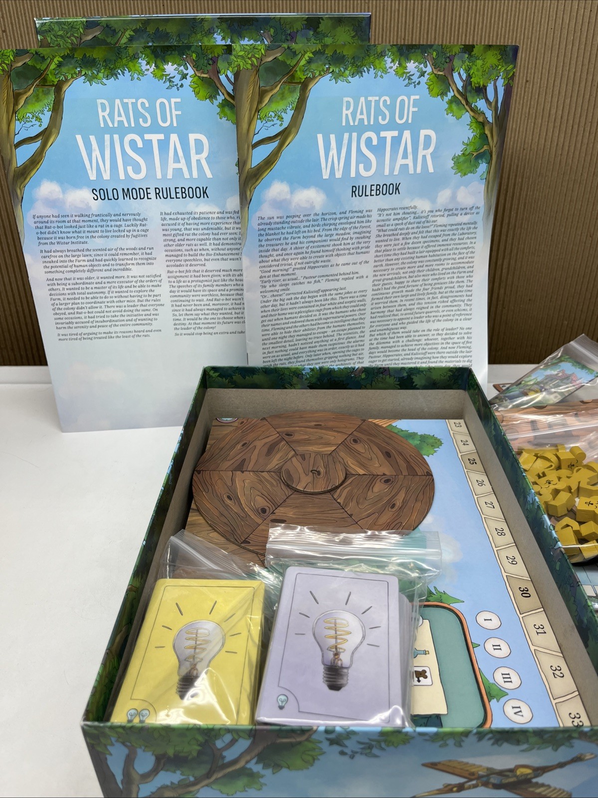 Rats of Wistar – Capstone Games 2024 – Complete! Excellent!
