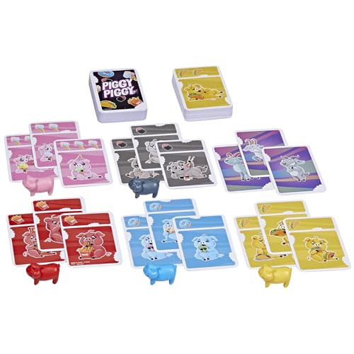 Piggy Piggy Card Game Fun Family Game for Kids Ages 7 and Up 2 to 6 Players