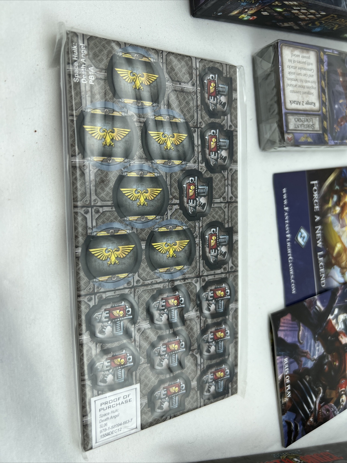 Space Hulk: Death Angel The Card Game Games Workshop Limited 2010 – New Open Box