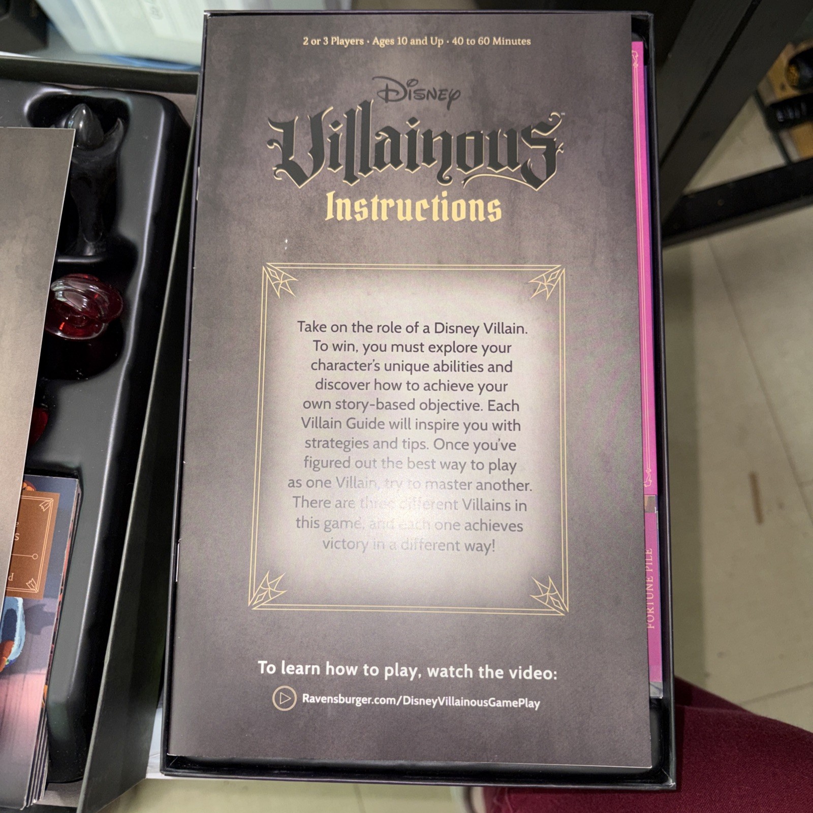 Ravensburger Disney Villainous GameWorst Takes It All Bigger& Wicked To The Core