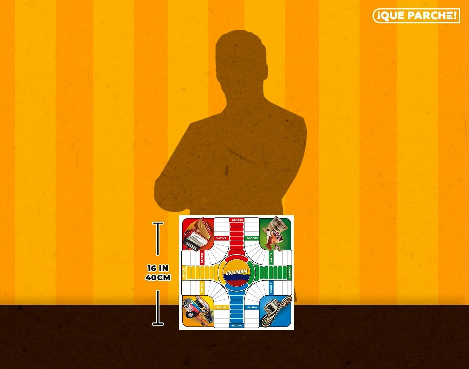 PARQUES Colombiano para 2 a 4 Jugadores Colombian Parques Board Game, Parchee…
