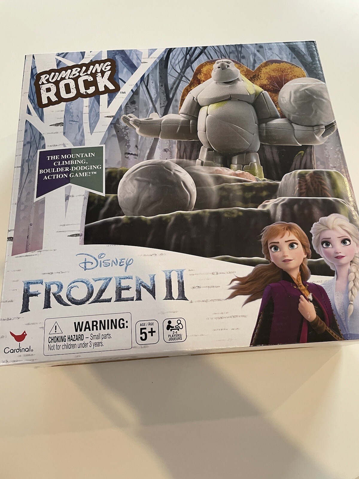 NIB Disney Frozen 2 Rumbling Rock Game For Kids & Families Action Game