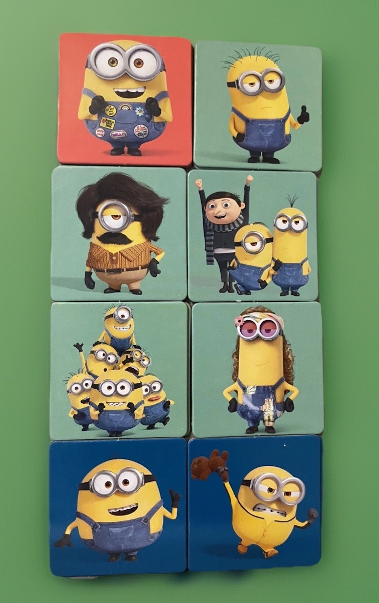 Minions Rise of Gru Matching Game Wonder Forge Kids Memory Match Pairs Game