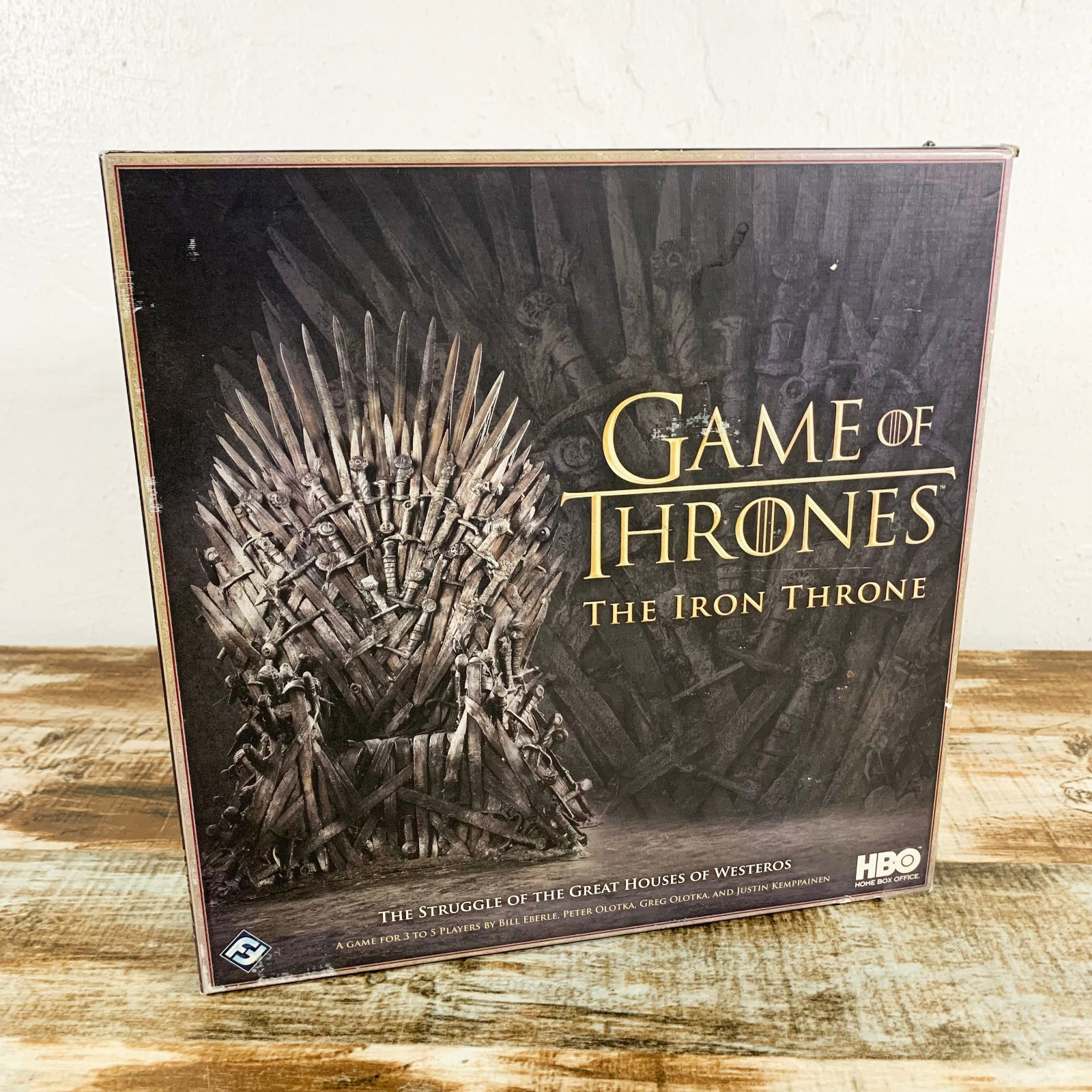 Game of Thrones The Iron Throne Board Game – 100% Complete – Fantasy Flight