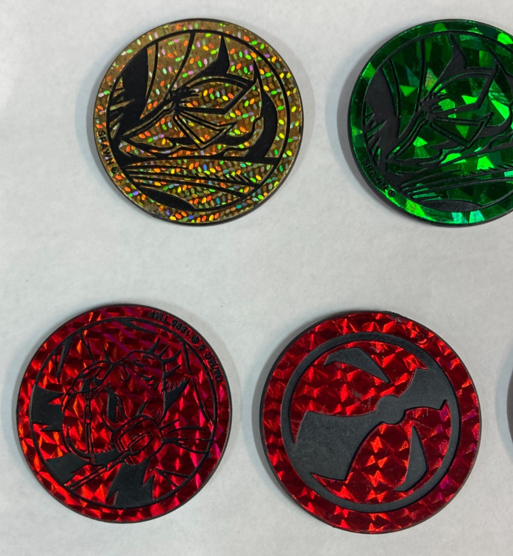 Lot of 13 SPAWN Kini Slammers Authentic The World POG Federation Todd McFarlane