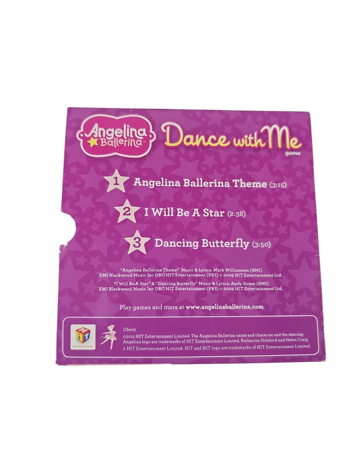 Angelina Ballerina Dance with Me Ballet Game W/ Bonus Cd Age 3+ Practice Routine