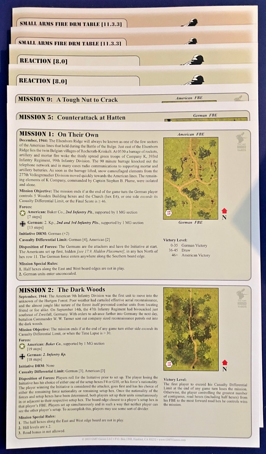 The Last Hundred Yards, Open Box (GMT, 2019)