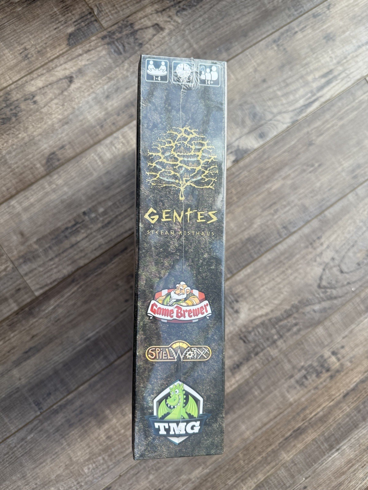 Gentes Board Game, Sealed But Shelf Worn