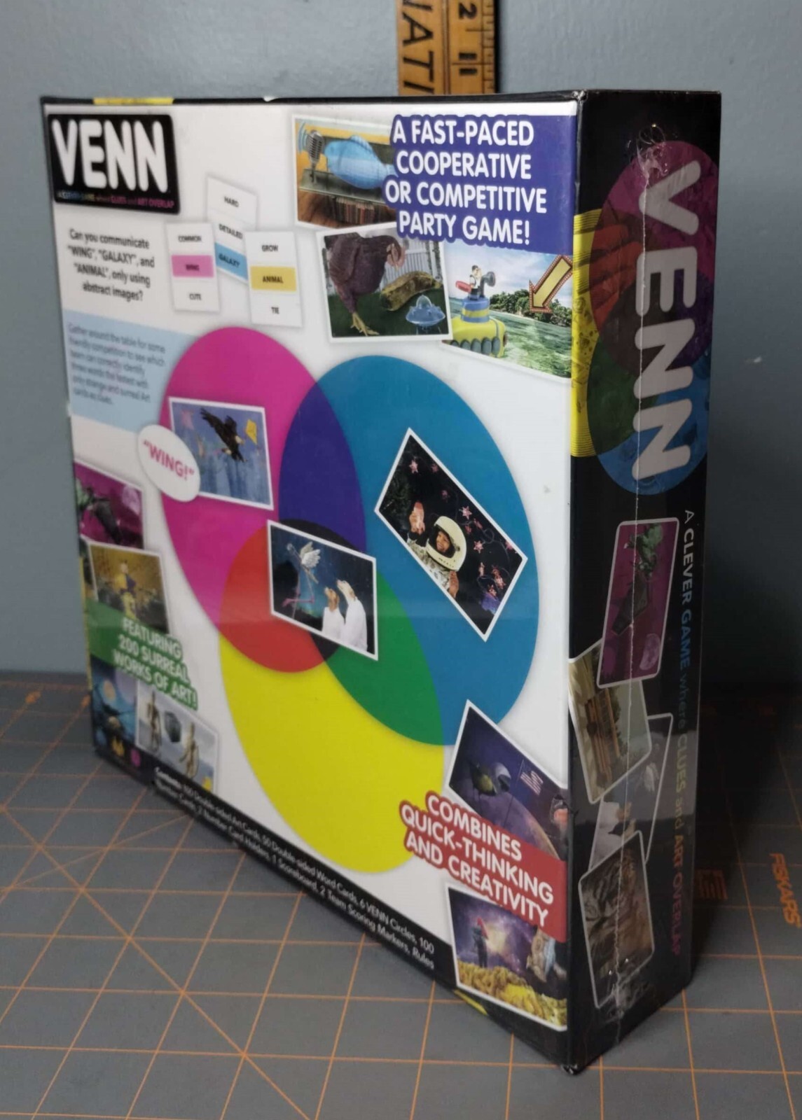 Venn Party Game By The OP Games 2022 USAopoly Inc. – New Other & Sealed See Pic