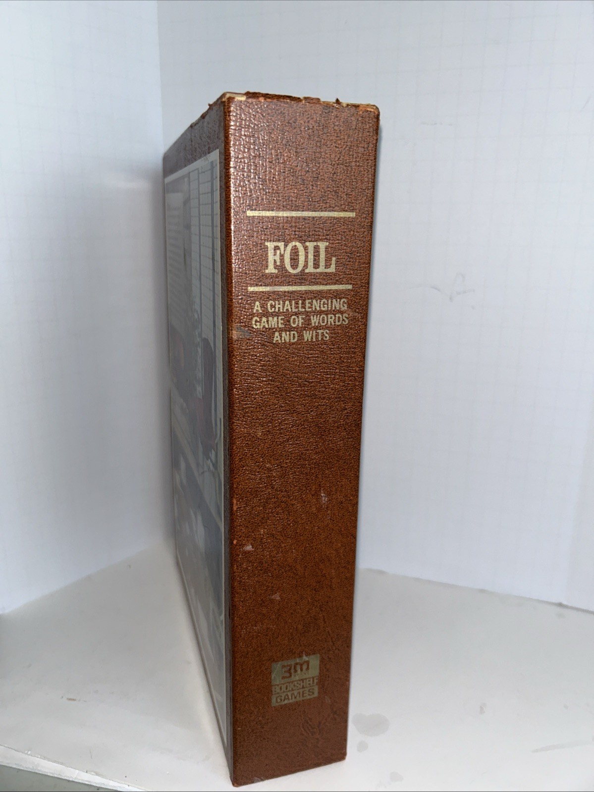 Foil Challenging Game Of Words And Wits 1968 3M Bookshelf Game Complete