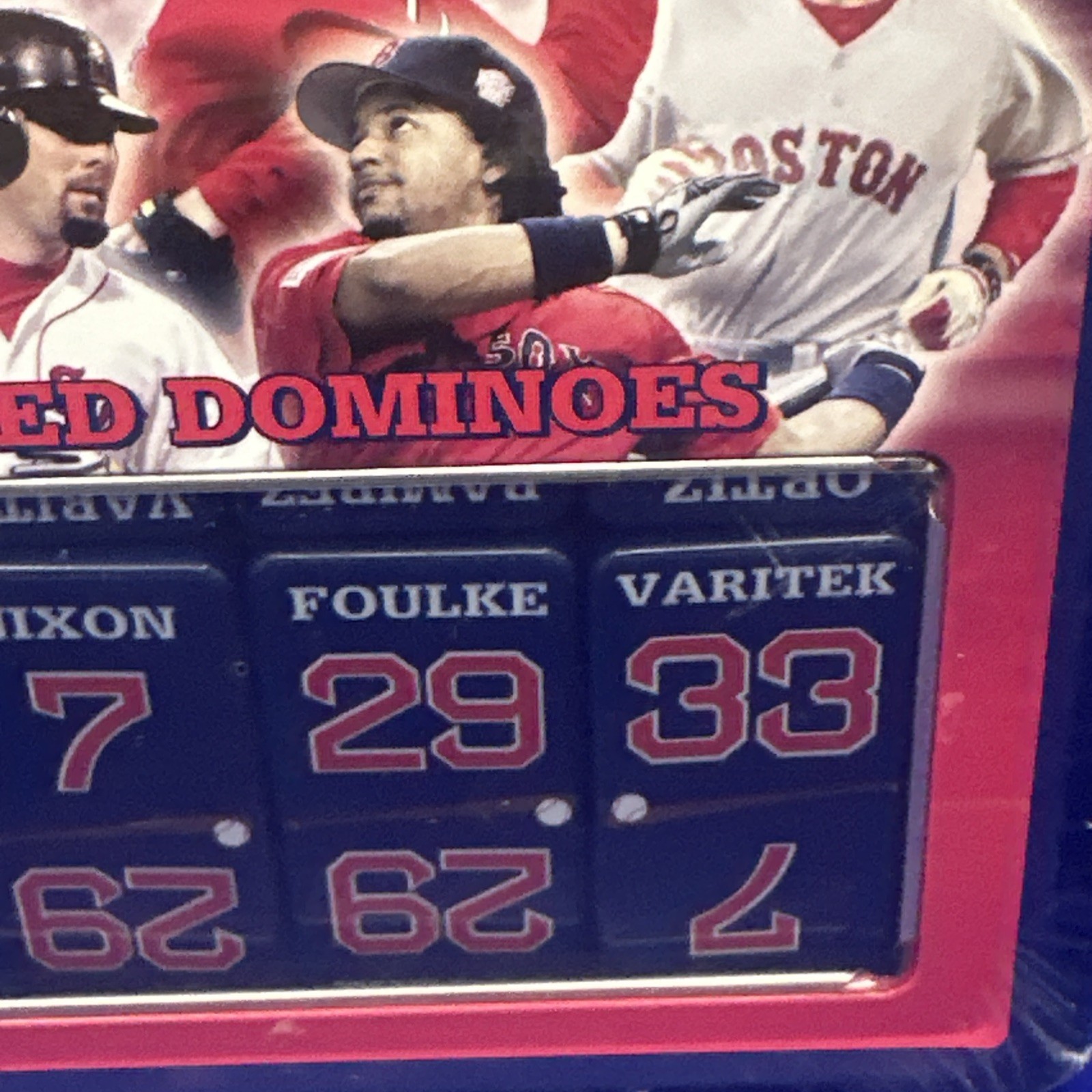 New! 2006 Boston Red Sox “Super-Sized” 28 Dominoes Sababa Toys Collector Toys