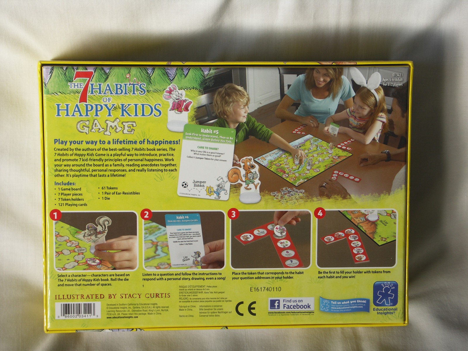 Educational Insights The 7 Habits of Happy Kids Board Game Complete