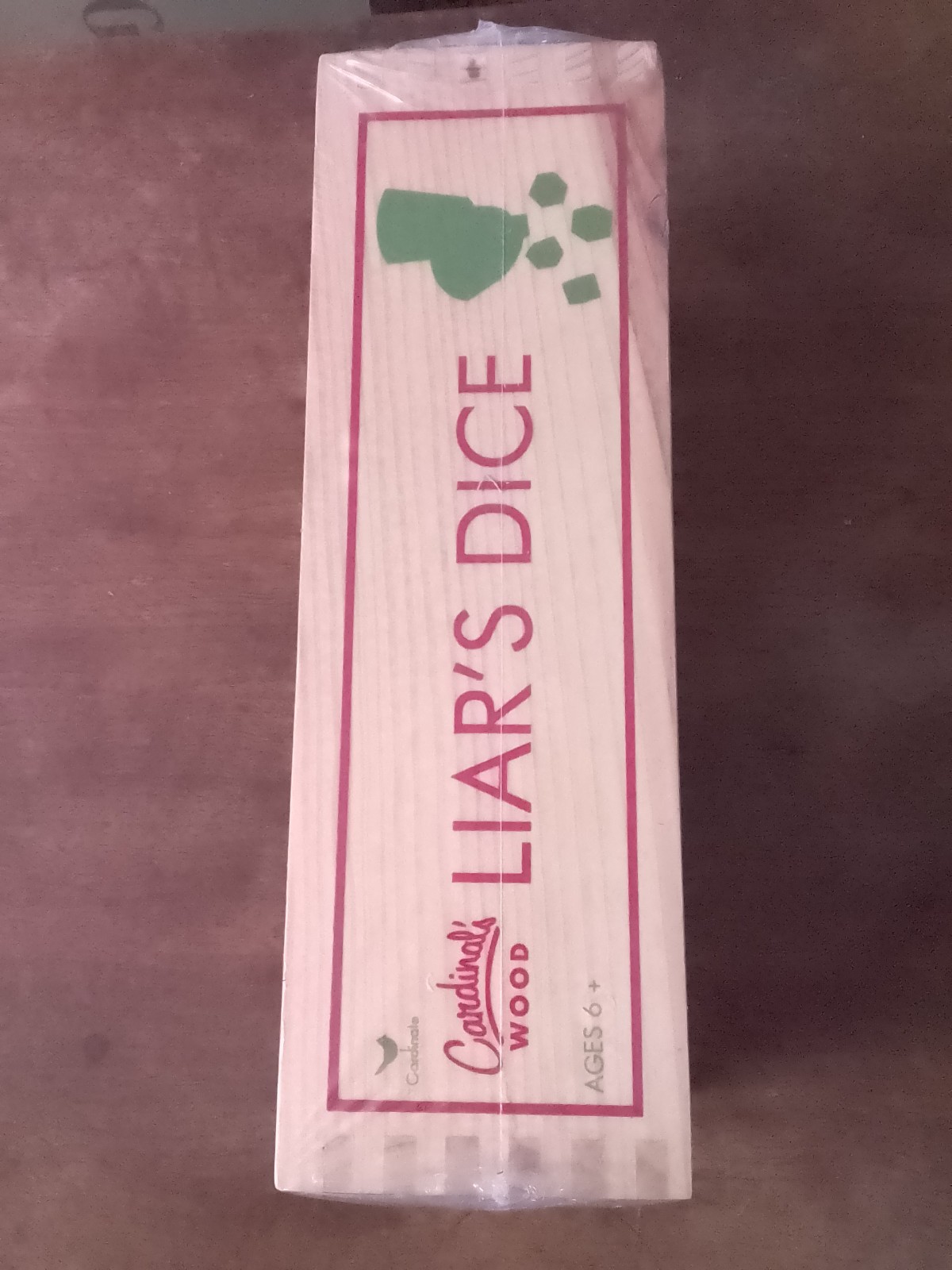 FACTORY SEALED – Liar’s Dice in Wood Box