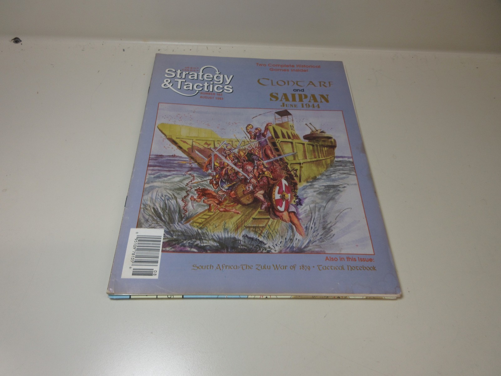 Strategy & Tactics/Decision Magazine War games #162 CLONTARF & SAIPAN UNPUNCHED