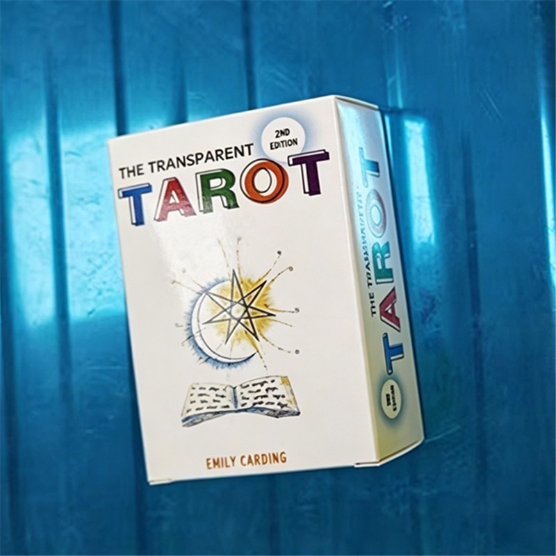 The Transparent Tarot 2nd Edition | Cards for Meditation & Spiritual Reading New