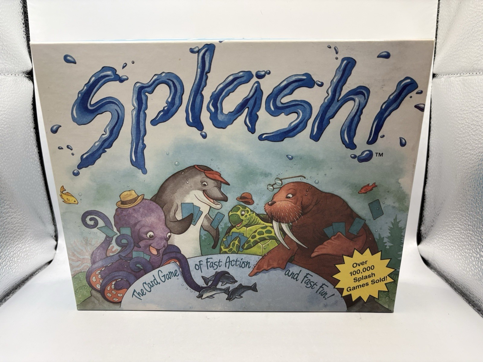 Splash! Matching Card Game Dolphin Kids Classic Family Fun 1618 Complete!