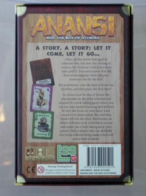 Level 99 Games : Anansi: And the Box of Stories – Card Game – EX
