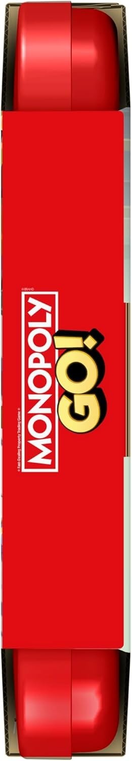 Monopoly GO! Board Game Inspired by Mobile Game Family Travel Game Ages 8+