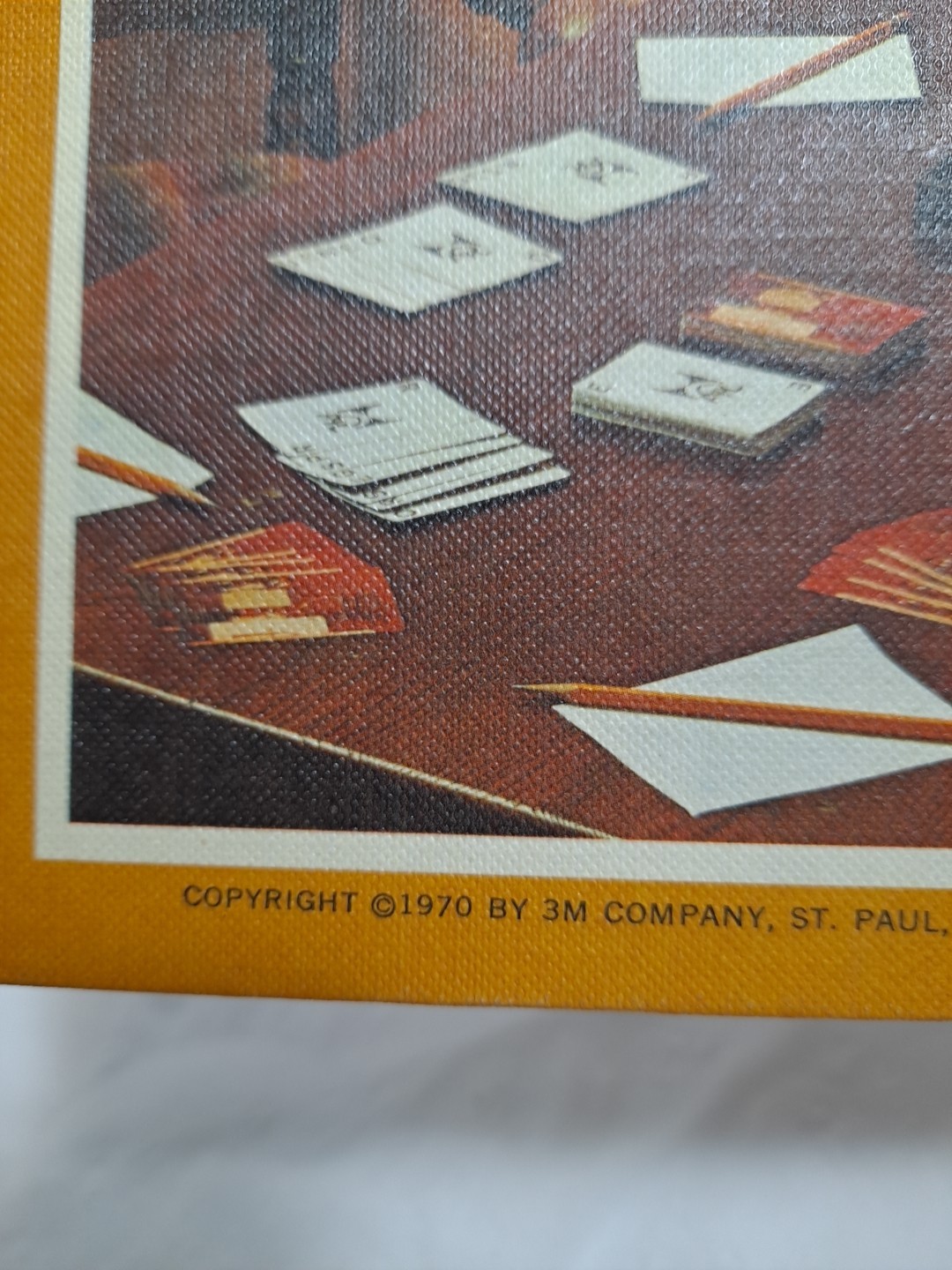 Vintage Foil The Game of Words & Wits 3M Card Game 1970 MCM