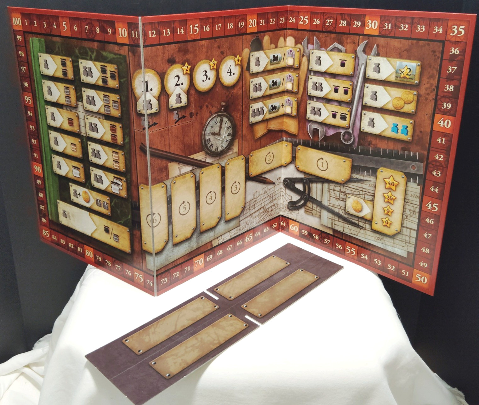 Russian Railroads Board Game Z-Man Games Complete Missing 1 Worker Token