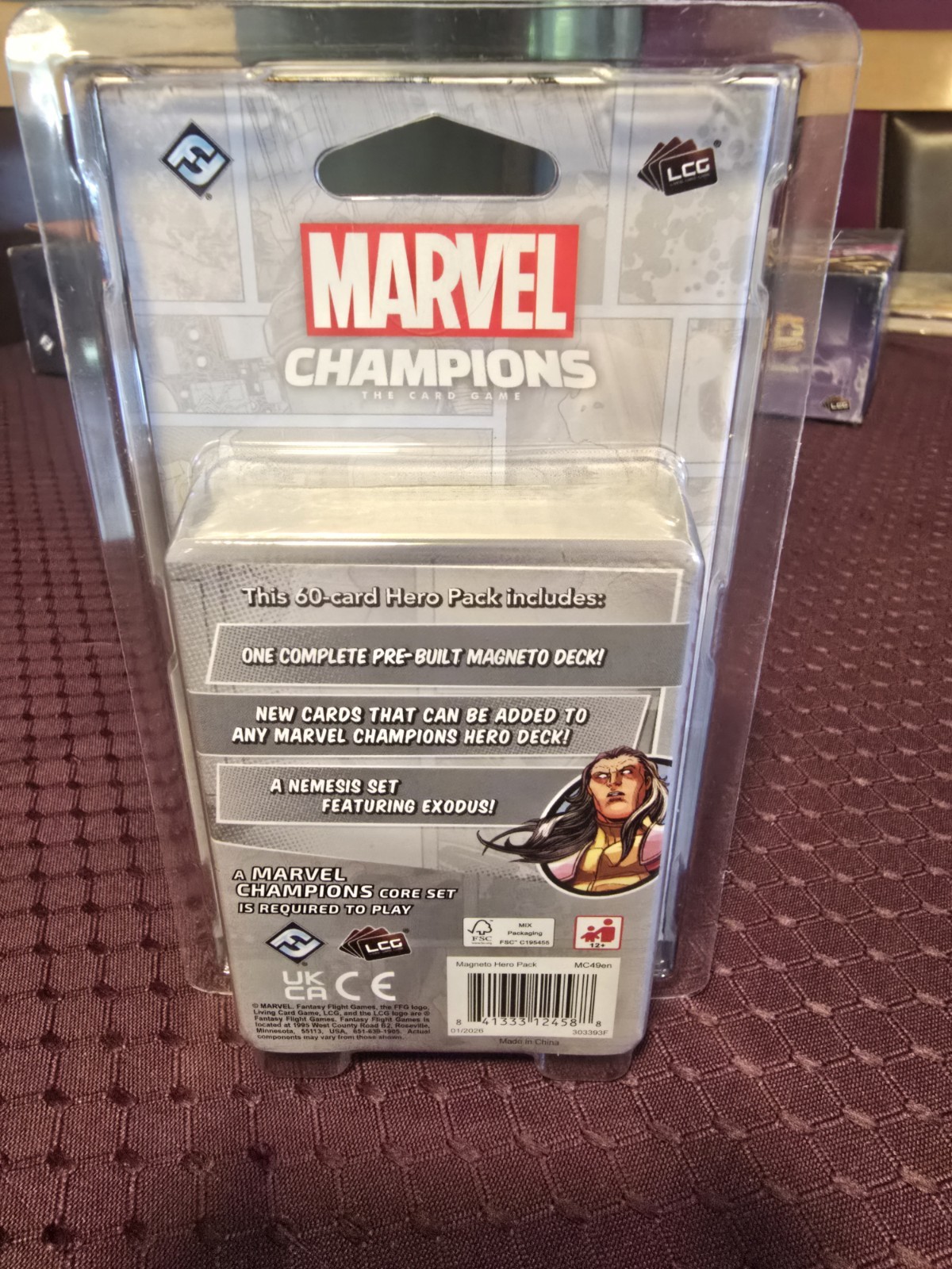 Marvel Champions LCG HERO/VILLIAN Packs SEALED