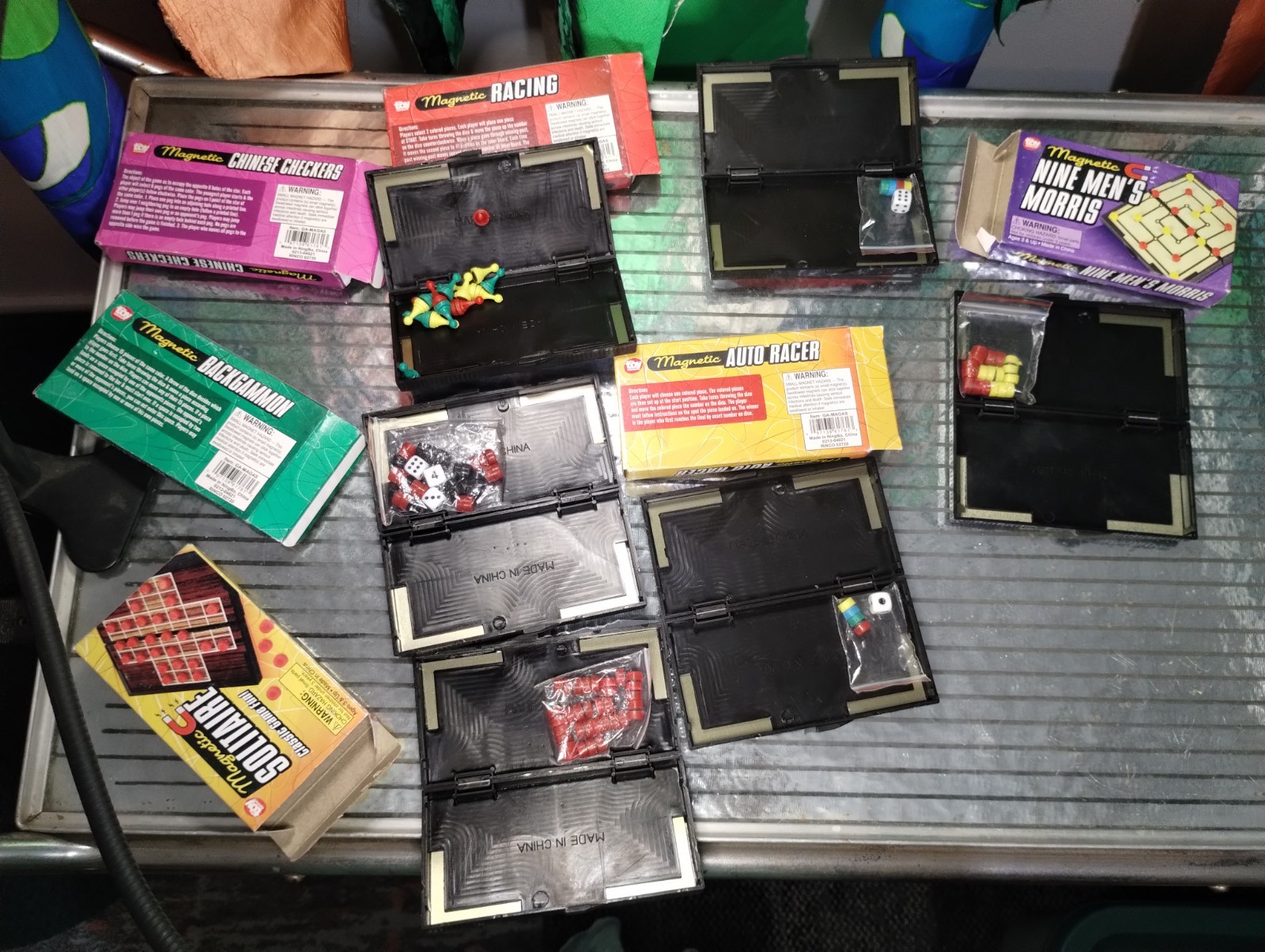 Magnetic Travel Game Lot