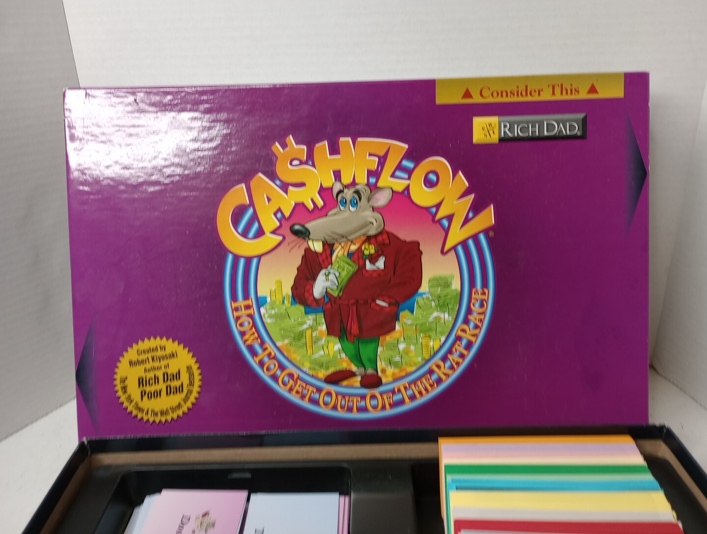 Cashflow Investing 101 Board Game Rich Dad Poor Dad Robert Kiyosaki Financial