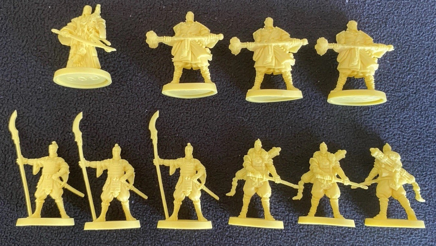 RISING SUN Board Game 2019 Feudal Japan War Strategy CMON Guillotine Games