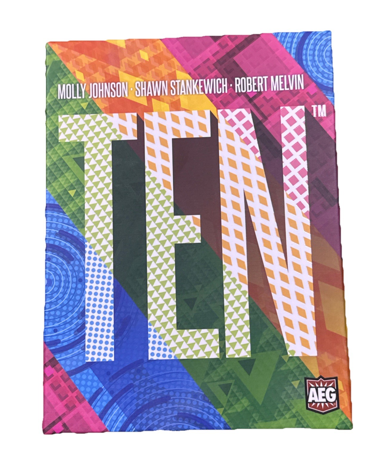 TEN Board Game AEG 2021, 1-5 Players, Ages 10+ New Open Box