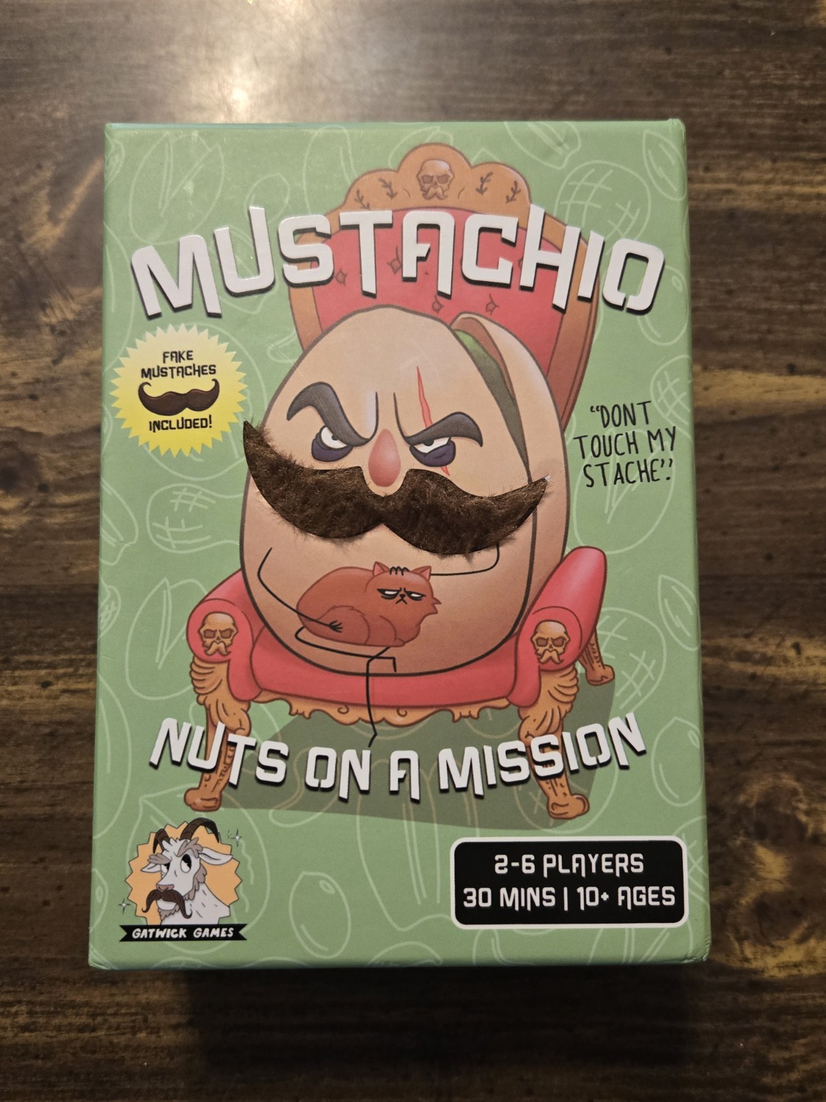 Mustachio Game By Gatwick Games A Strategy Game of Trickery