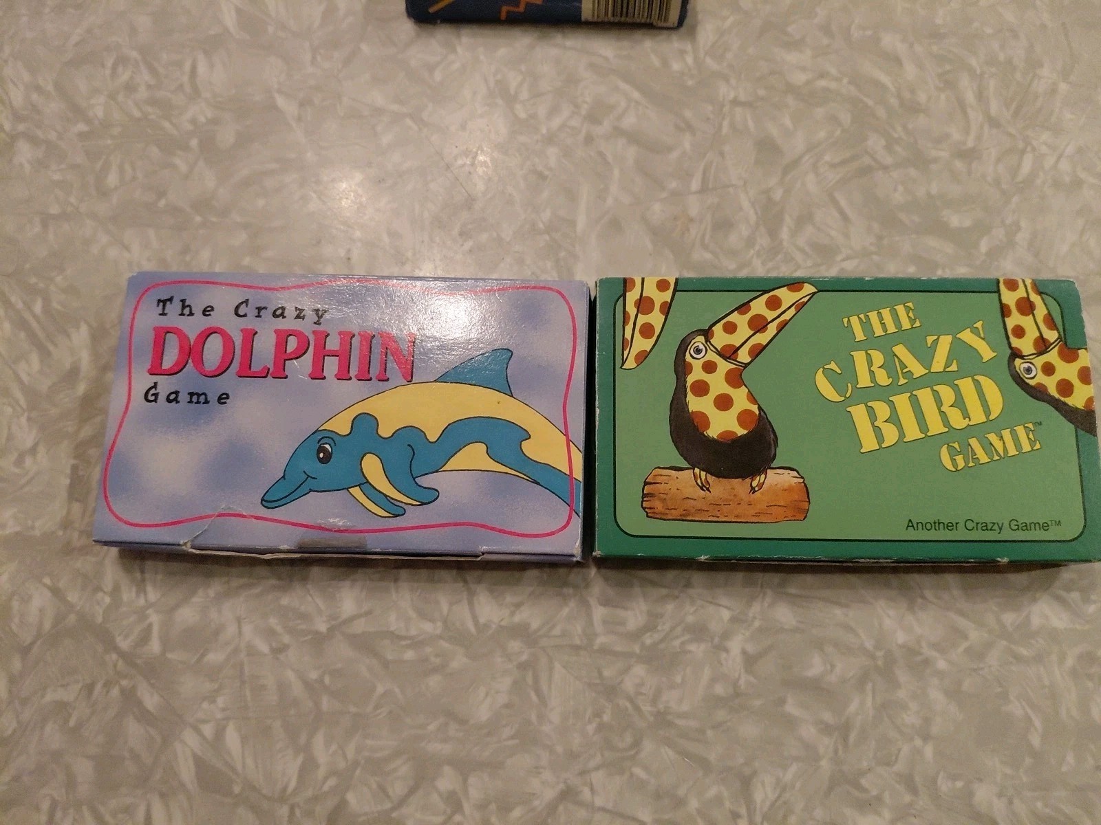 The Crazy Dolphin Game And The Crazy Bird Game Lot Of 2