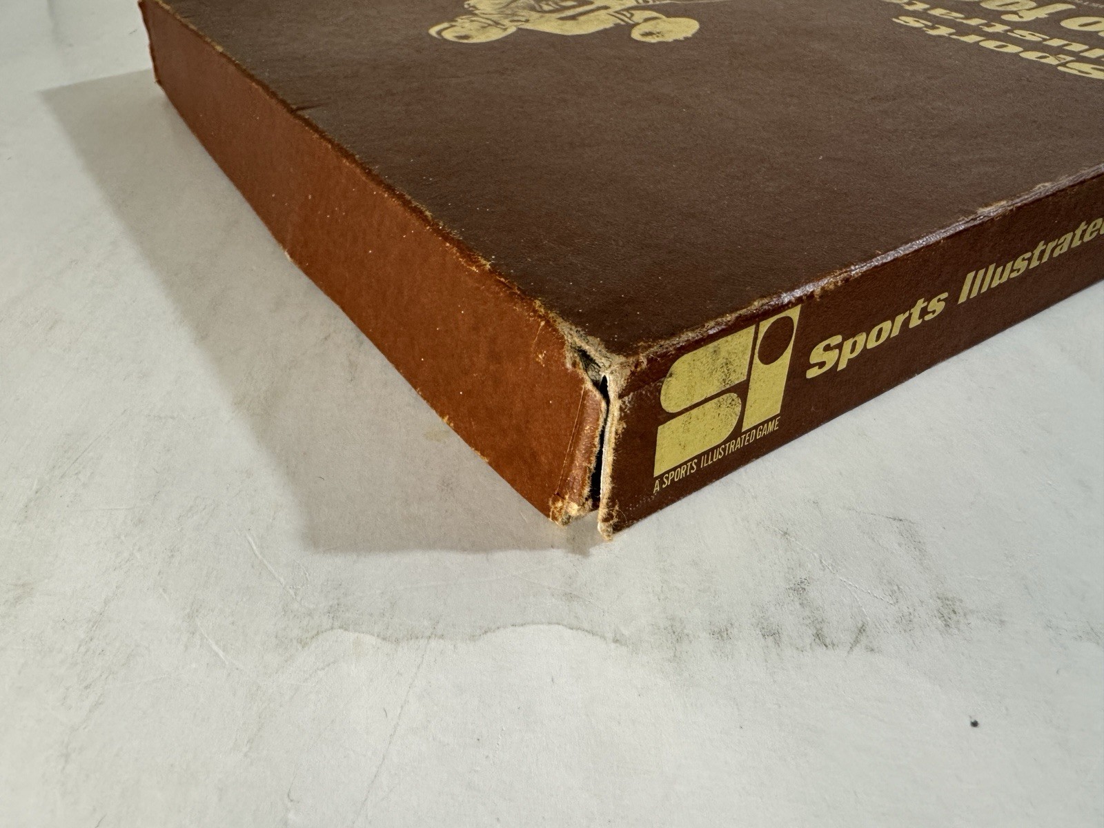 Sports Illustrated Pro Football Board Game 1971 Time Inc (missing 5 Dice & Bag)