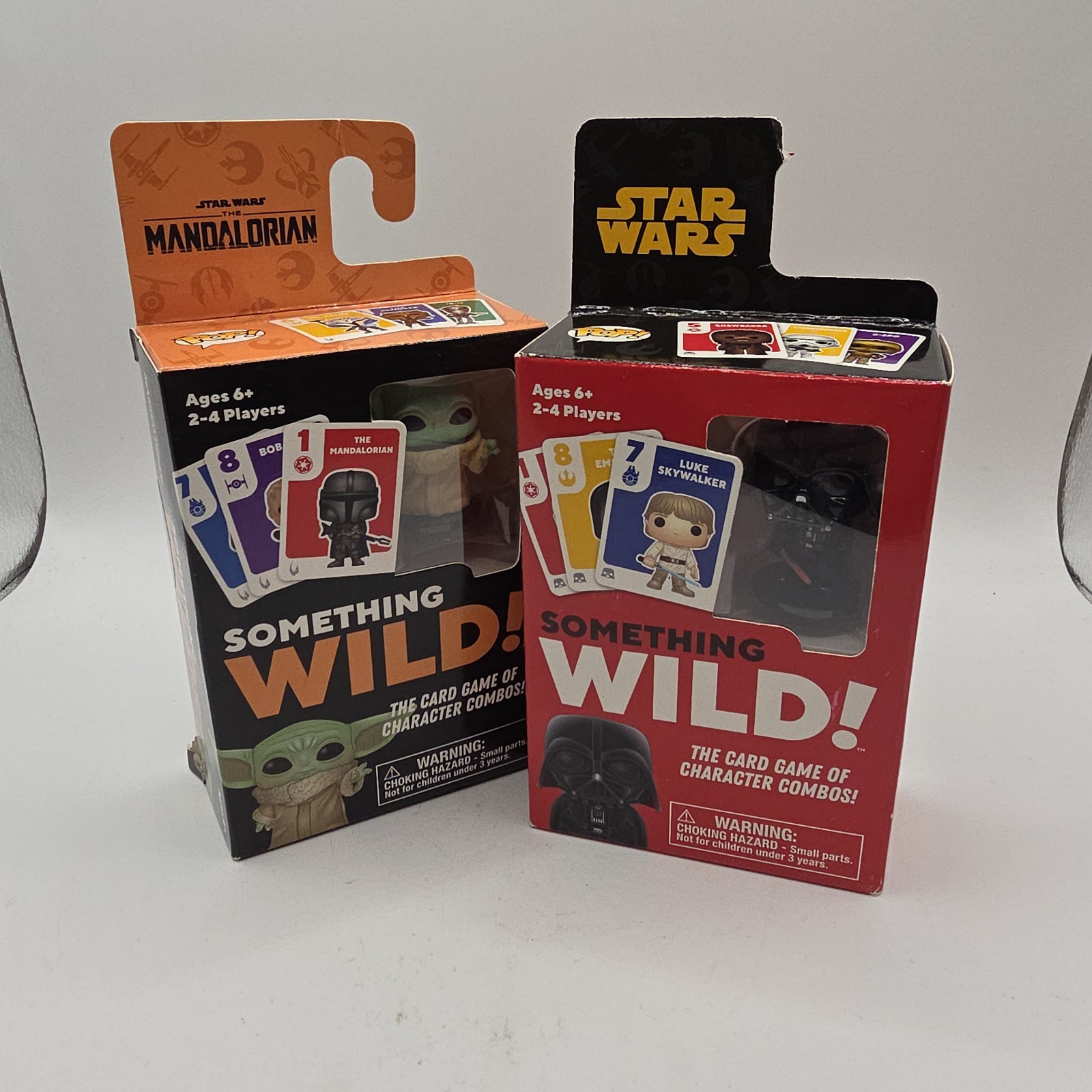 Funko Something Wild! Card Games Set Of 2 Star Wars And The Mandalorian & Grogu