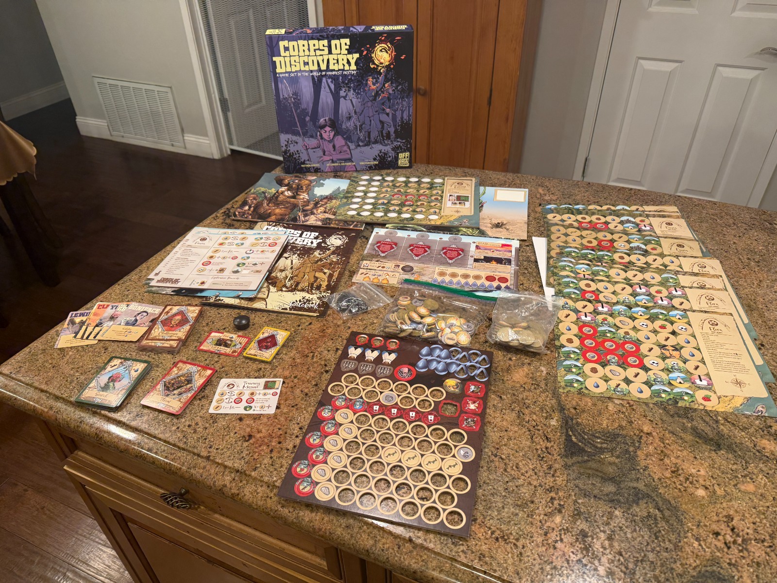 Corps Of Discovery Board Game Off The Page Games