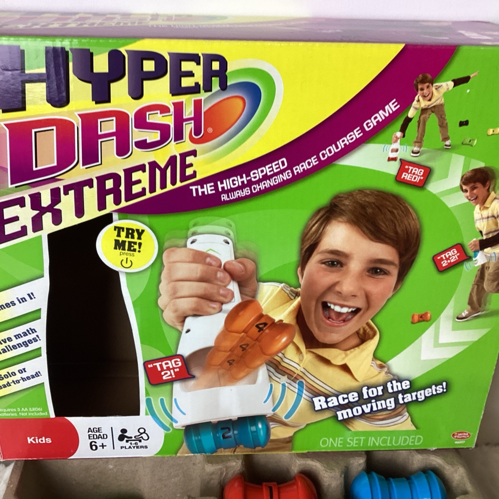Wild Planet Hyper Dash Extreme Game Tested and Working 1-6 Players Active Fun