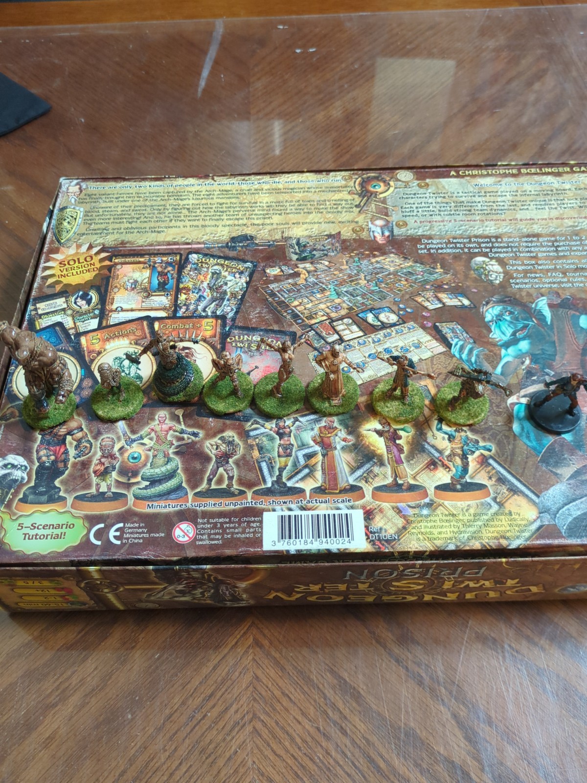 Dungeon Twister Lot: Prison and Expansions 1-5, Read for itemization
