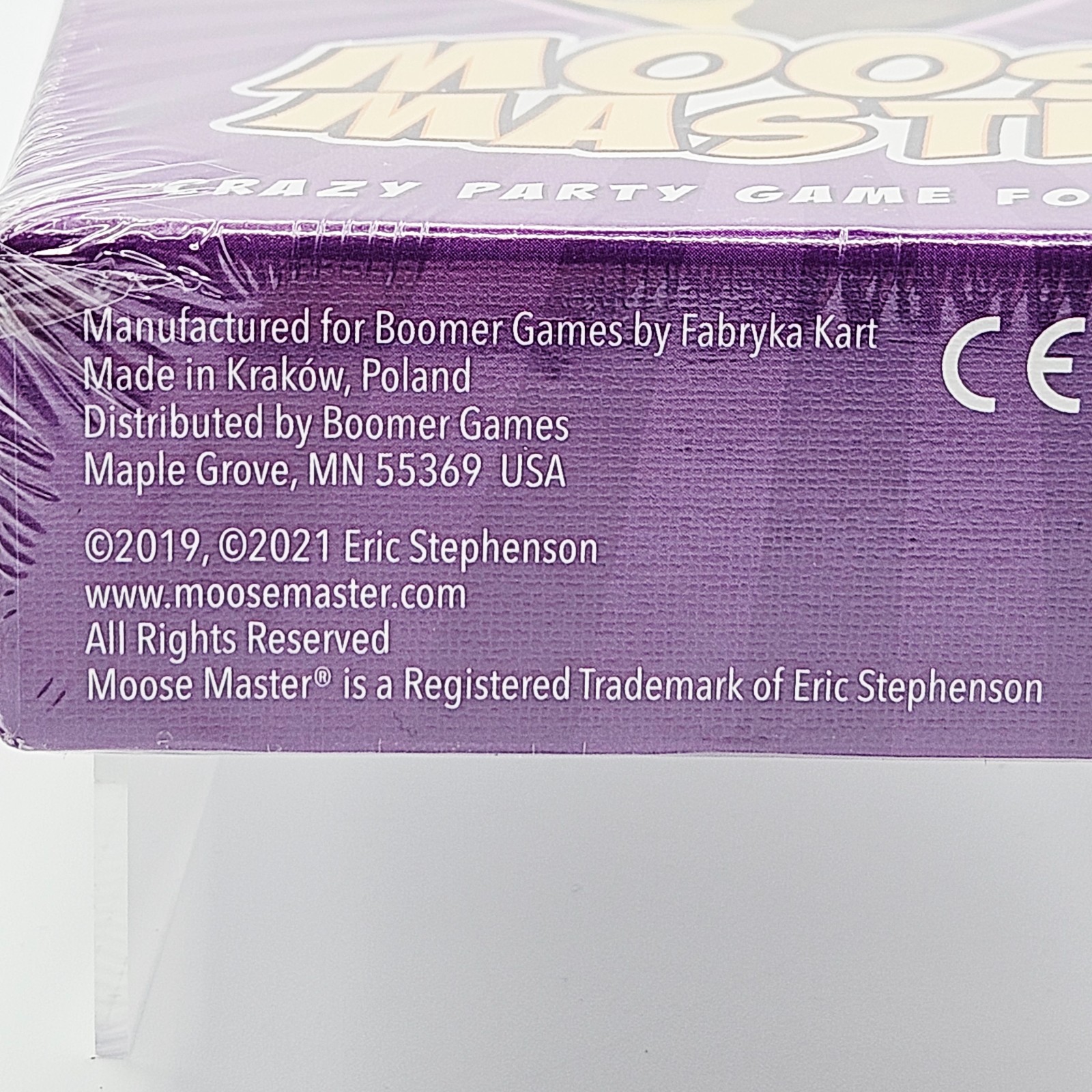 New Moose Master Card Game Crazy Party Game for All Ages Boomer Games 2021