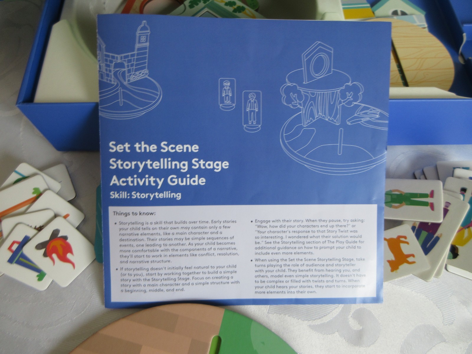 Lovevery Set the Scene Storytelling Stage, COMPLETE EXCELLENT