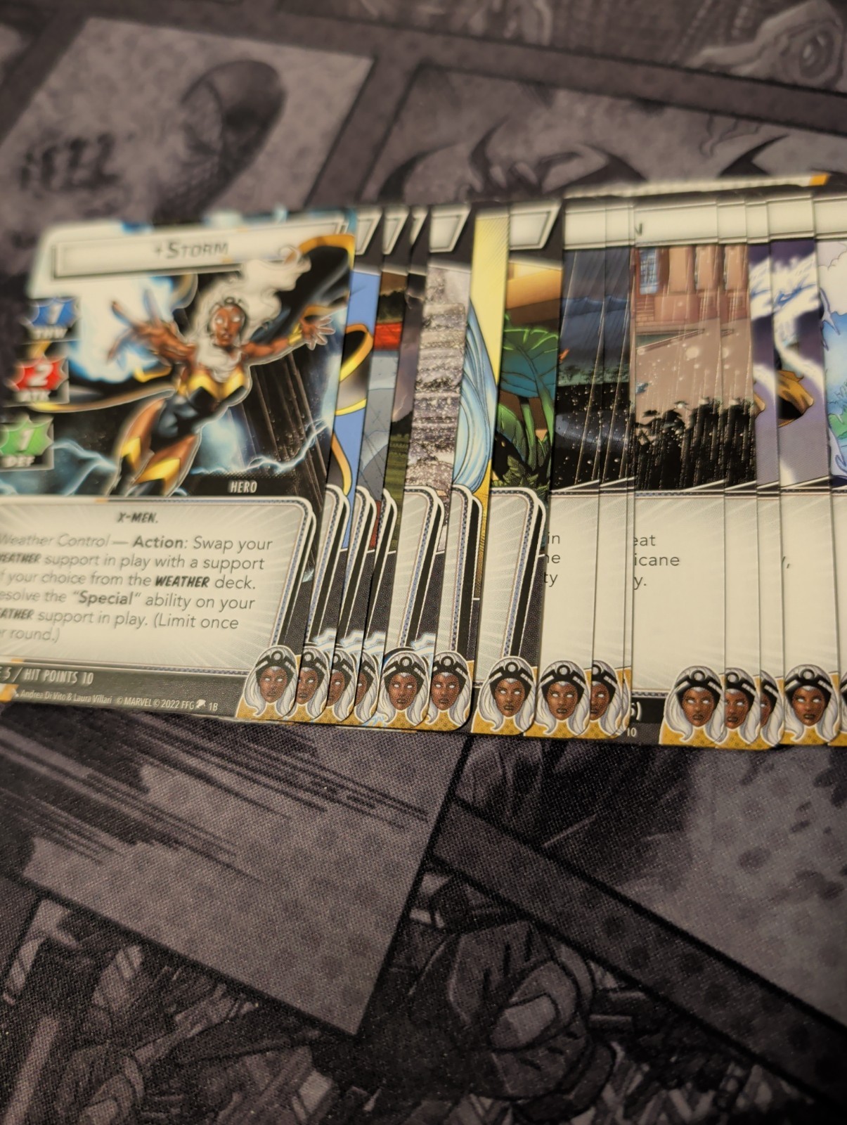 Marvel Champions LCG Storm Hero Cards ONLY